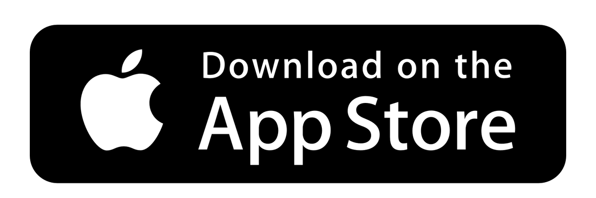Schwarzer Button mit dem Text 'Download on the App Store' und Apple-Logo. Schwarzer Button mit dem Text 'Download on the App Store' und Apple-Logo.